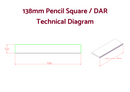 Square DAR - Pine Skirting Boards 2700mm (S3S Primed & Finger Jointed)