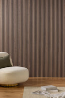Walnut - Premium Acoustic Slat Wall Panels