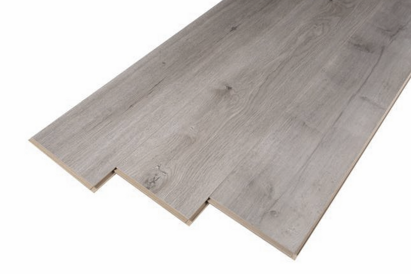 Light Grey - 12.3mm Premium Laminate Flooring
