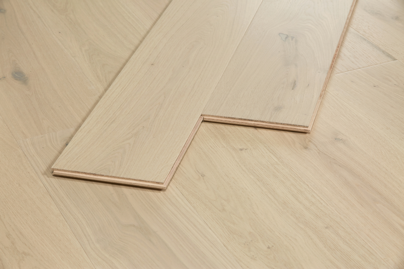 Cream - 15mm Engineered Oak Timber Flooring