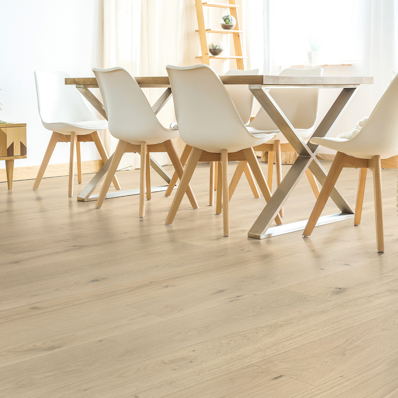 Cream - 15mm Engineered Oak Timber Flooring