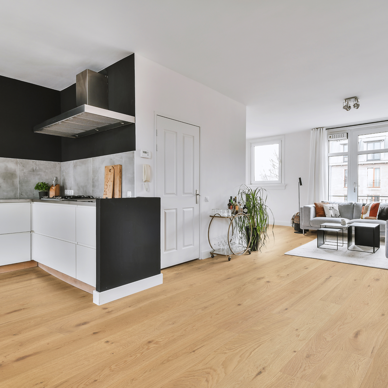 Natural Oak - 15mm Engineered Oak Timber Flooring