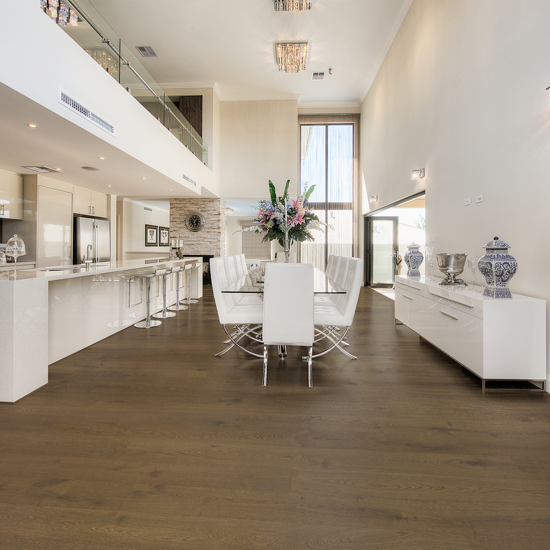 Roasted Brown - 15mm Engineered Oak Timber Flooring