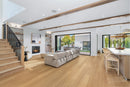 Natural Blackbutt 8.5mm hybrid flooring installed in a room setting