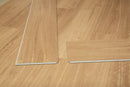 Natural Blackbutt 8.5mm hybrid flooring - plank layout