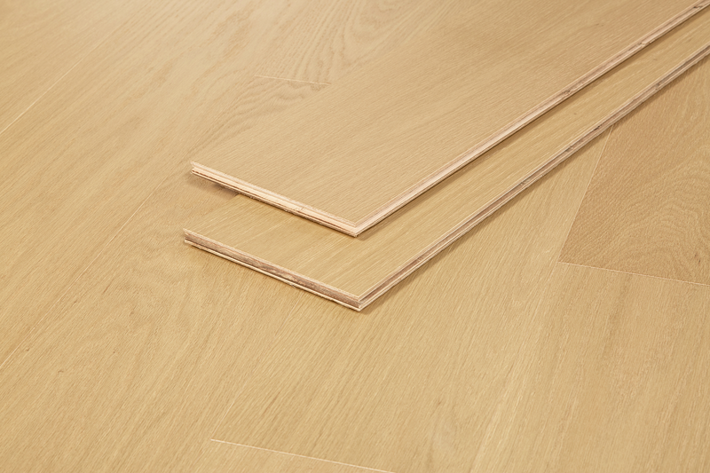 Natural Beige - 15mm AB Prime Grade Engineered Oak Timber Flooring