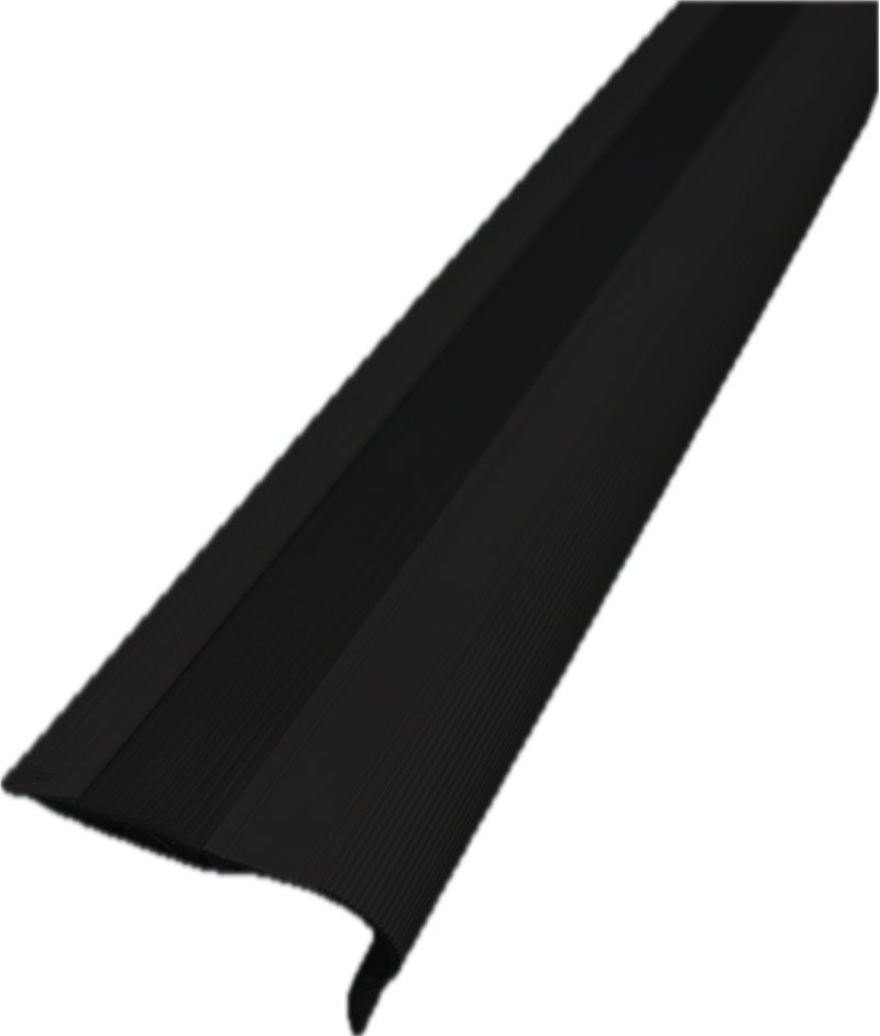 Black - Stair Nosing (Aluminium Noses with Anti-Slip Strip)