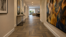 Antique Pine - 5mm Vinyl Herringbone Flooring