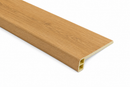 6.5mm Hybrid WPC Stair Nosing - Natural Oak (Custom Made)
