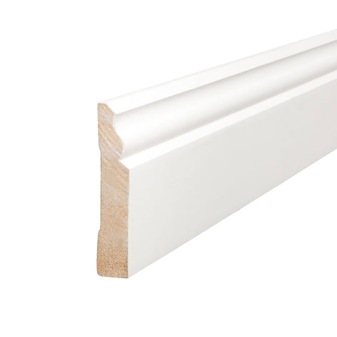 Colonial - Pine Skirting Boards 2700mm (S3S Primed & Finger Jointed)