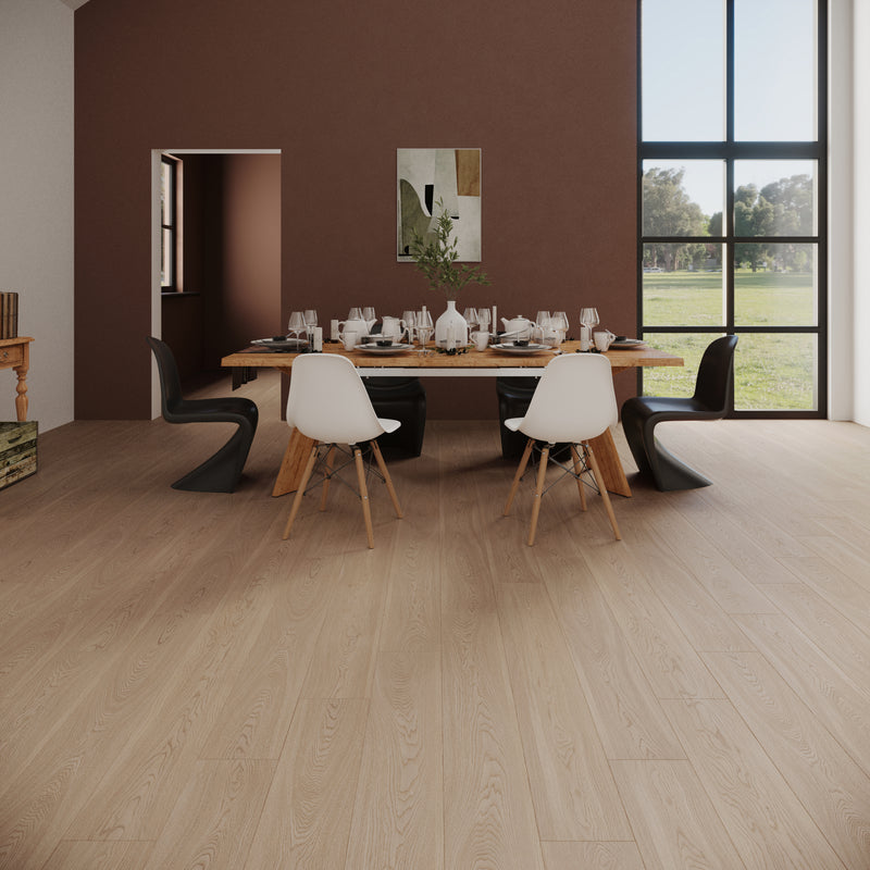 Light Oak - 10.3mm Hybrid Flooring