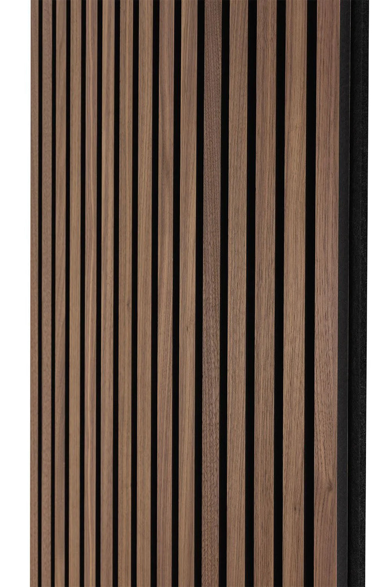 Walnut - Premium Acoustic Slat Wall Panels