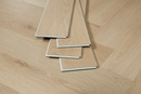 Sienna Beige - 9mm Premium Hybrid Herringbone Flooring