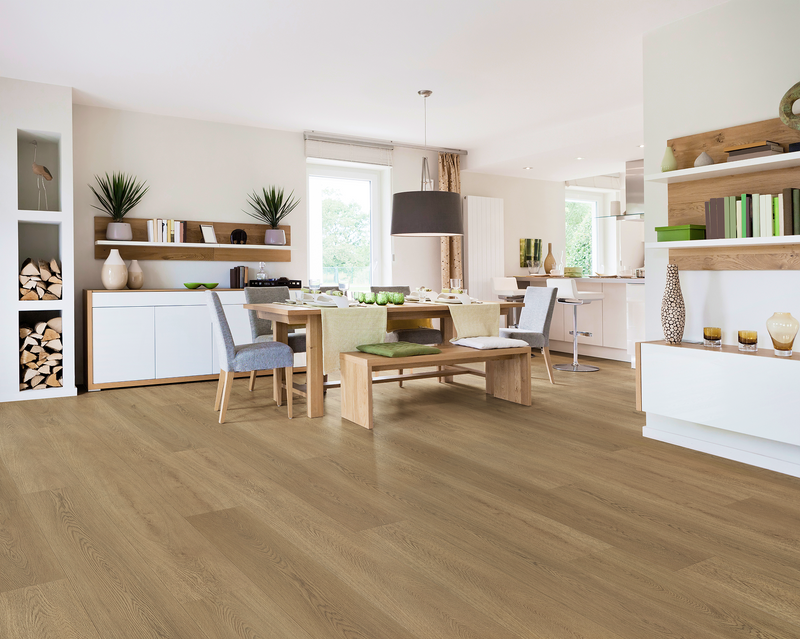 Rustic Oak - 9mm Premium Hybrid Flooring