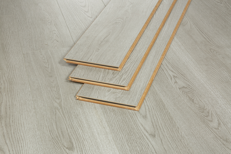 Light Grey - 12.3mm Premium Laminate Flooring