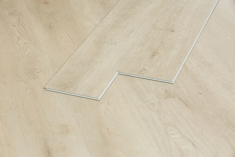Soft Cream Ash- 6.5mm Acoustic Hybrid Flooring