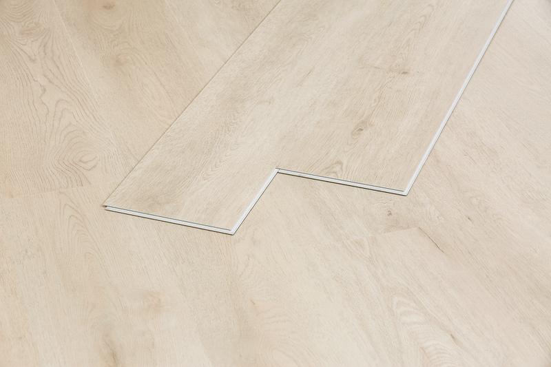Soft Cream Ash- 6.5mm Acoustic Hybrid Flooring