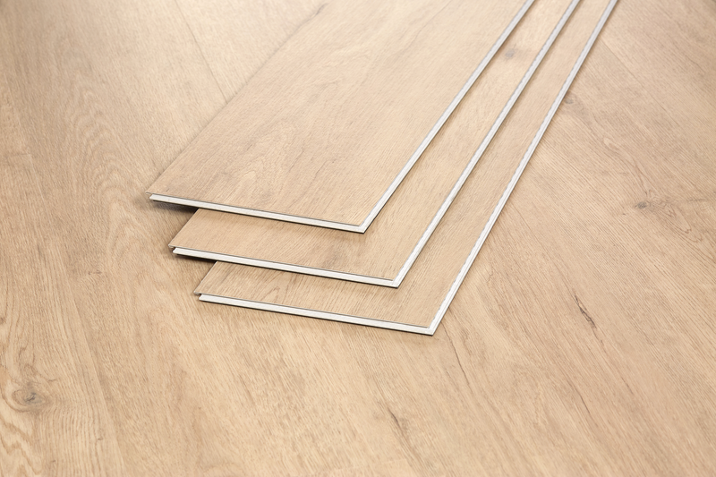 Soft Warm Ash - 6.5mm Acoustic Hybrid Flooring