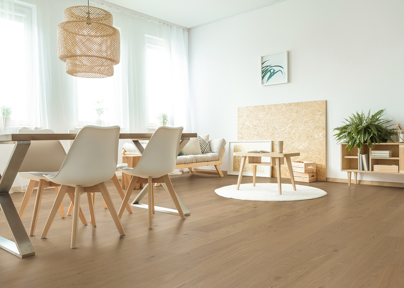 Almond Oak - 14mm Engineered Oak Timber Flooring