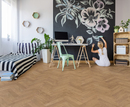 Chalet Brown - 15/4mm Herringbone Engineered Oak Timber Flooring