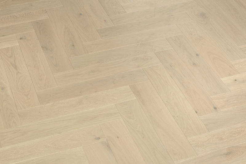 Margarine - 15/4mm Herringbone Engineered Oak Timber Flooring