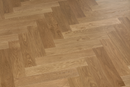 Chalet Brown - 15/4mm Herringbone Engineered Oak Timber Flooring