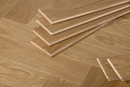 Chalet Brown - 15/4mm Herringbone Engineered Oak Timber Flooring