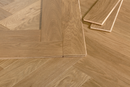 Chalet Brown - 15/4mm Herringbone Engineered Oak Timber Flooring