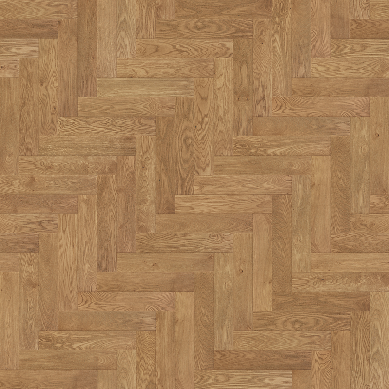 Chalet Brown - 15/4mm Herringbone Engineered Oak Timber Flooring