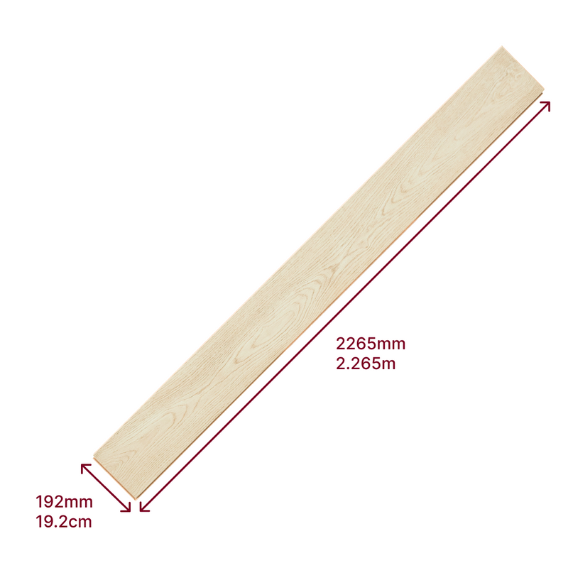 White Ash - 12mm Premium Laminate Flooring