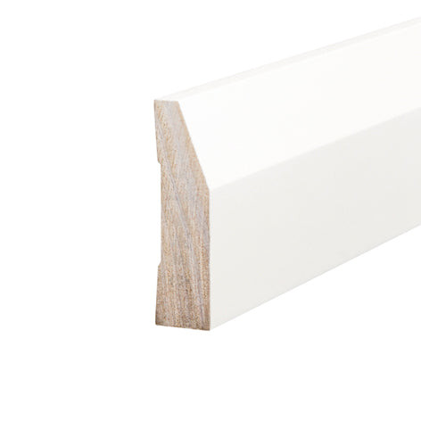 Half Splay - Pine Skirting Boards 2700mm (S3S Primed & Finger Jointed)