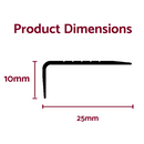 Flooring L angle (Large) - Coffee (Code: 13)