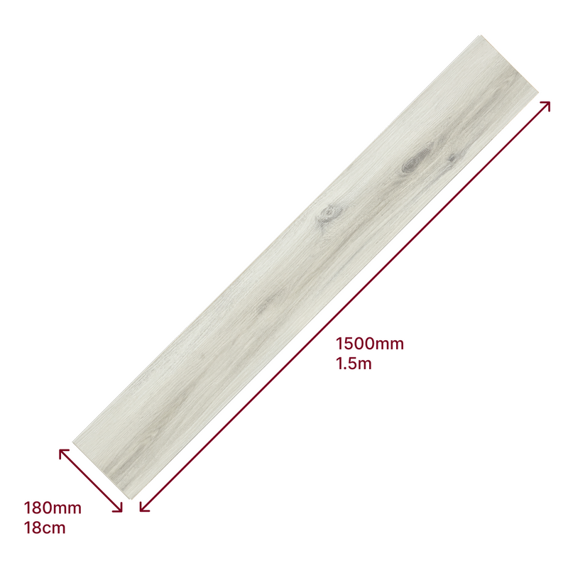 Winter Fog - 6.5mm Acoustic Hybrid Flooring