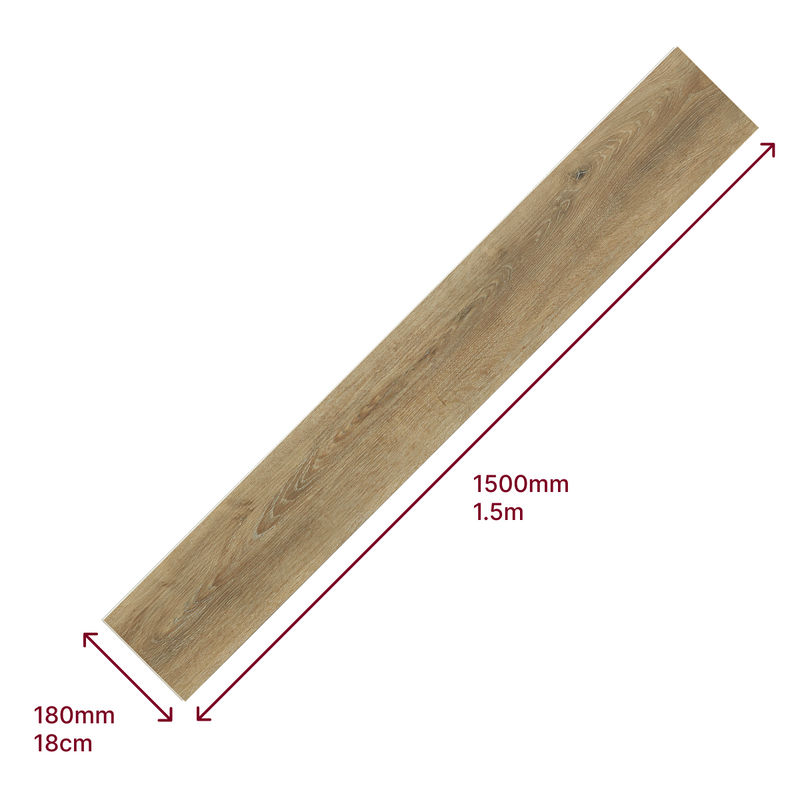 Oak Crop - 6.5mm Acoustic Hybrid Flooring
