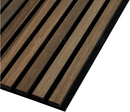 Walnut - Premium Acoustic Slat Wall Panels