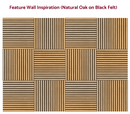 Natural Oak - Premium Acoustic Slat Wall Panels