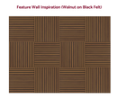 Walnut - Premium Acoustic Slat Wall Panels