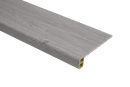 6.5mm Hybrid WPC Stair Nosing - Pewter Grey