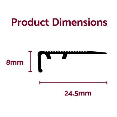 End Border Trim - Blackbutt (Code: 08)