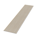 Pale Oak (Grey Felt) - Premium Acoustic Slat Wall Panels