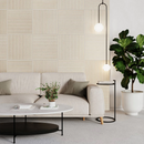 Pale Oak (Grey Felt) - Premium Acoustic Slat Wall Panels