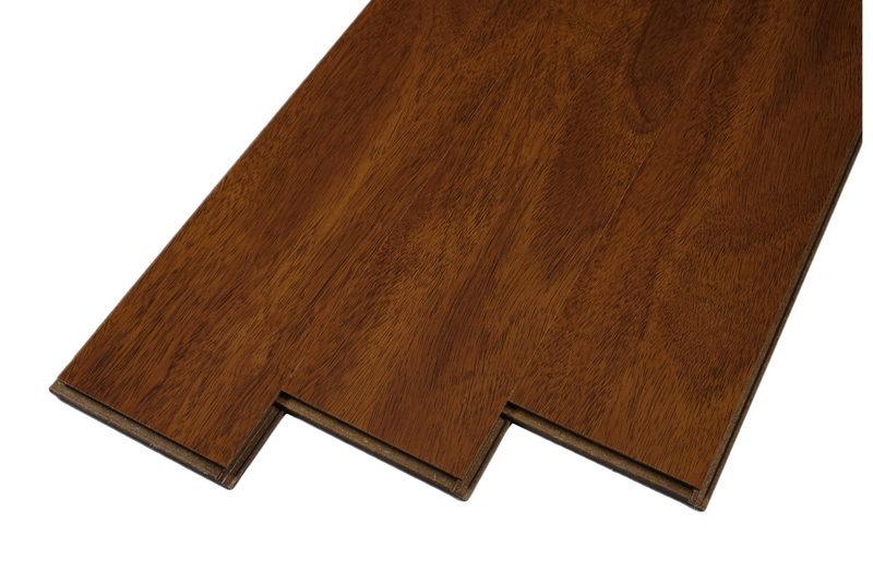 Pacific Teak - 12.3mm Gloss Laminate Flooring