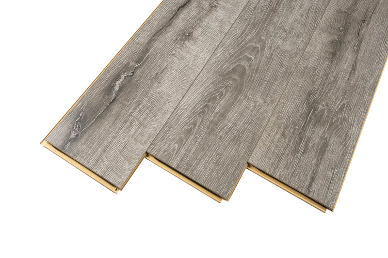 Aged Grey - 12.3mm Premium Laminate Flooring Works