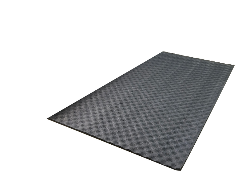 5mm Rubber Wavy / Dimple Underlay - 1.2sqm Sheet