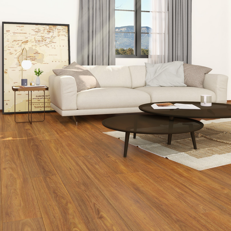 Select Spotted Gum - 12.3mm Premium Laminate Flooring